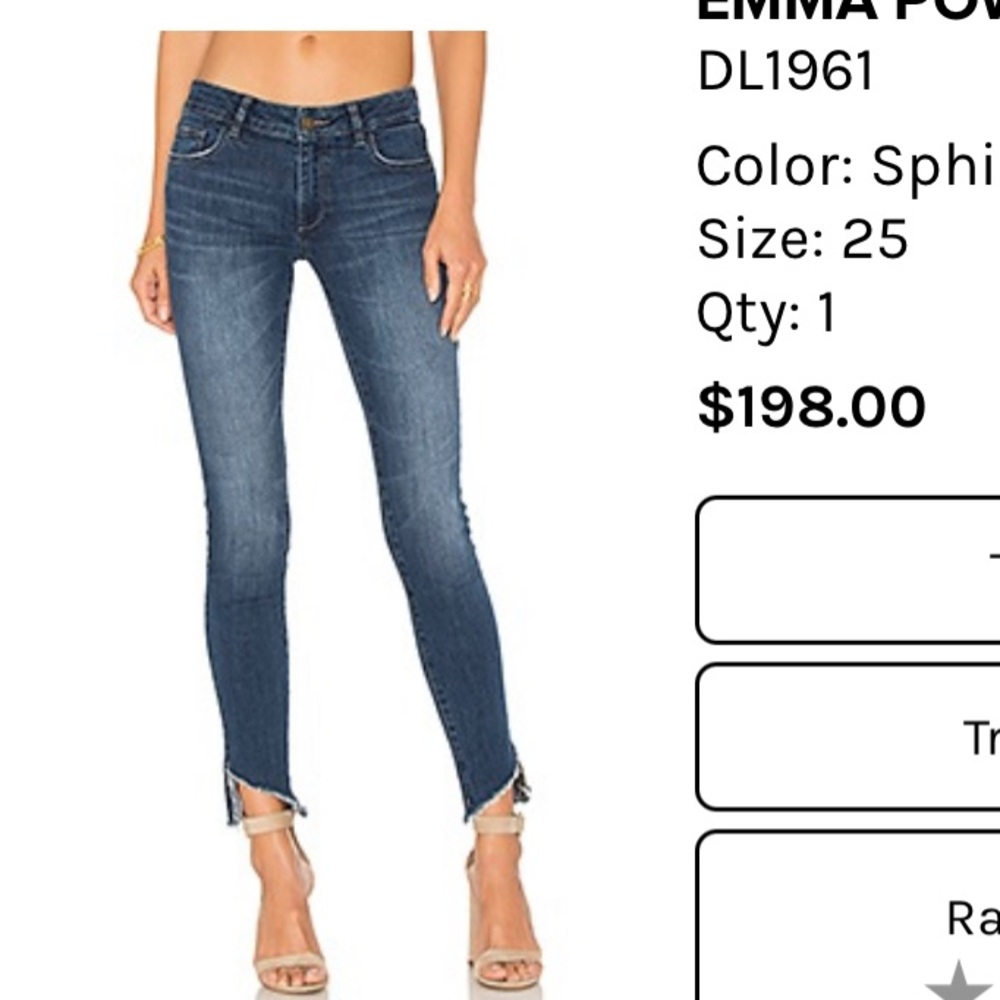 DL1961 Emma Power Leggings, Sz 25